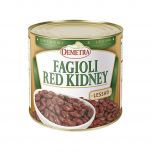 Demetra - Fagioli Red Kidney barattolo 2500 grammi pz.6 NATURALMENTE SENZA GLUTINE