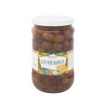 Demetra - Olive Nere Grosse Marinate vaso 1600 grammi pz.6 SENZA GLUTINE