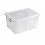 Giganplast - Cassetta BOX con coperchio 35X25X20 bianco