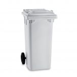 Giganplast - Contenitore alimentare MAX - 120 litri - completo di pedale e coperchio - bianco