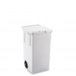 Giganplast - Contenitore alimentare MAX - 80 litri - completo bianco