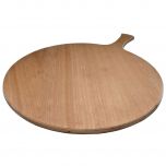 Euroceppi - Tagliere portapizza multistrato tondo con manico diametro 39 spessore 1.5