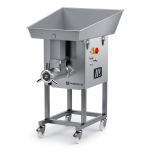 Minerva Omega Group - Tritacarne professionale C-E800 con ruote e con tramoggia estraibile