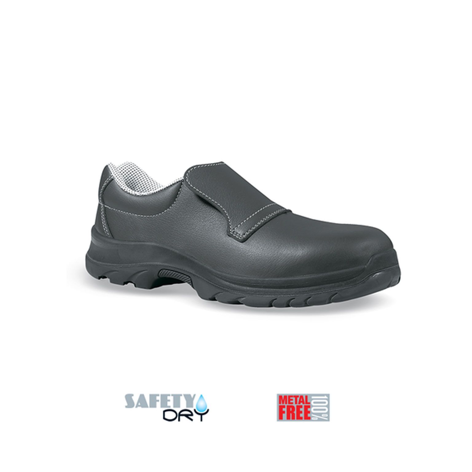 U power Mocassino STRUCTURE S2 SRC bassa nera senza lacci Valensise