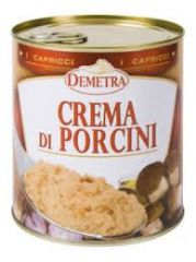 Demetra - Crema di Porcini barattolo 800 grammi pz.1