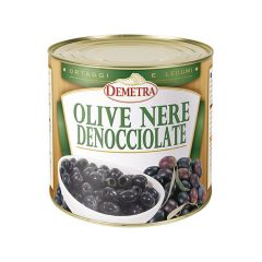 Demetra - Demetra - Olive Nere Denocciolate barattolo 2500 grammi confezione da 6 pezzi