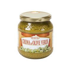 Demetra - Demetra - Crema di Olive Verdi vaso 550 grammi confezione da 6 pezzi