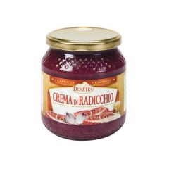 Demetra - Crema di Radicchio vaso 530 grammi pz.1 SENZA GLUTINE