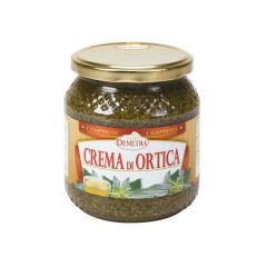 Demetra - 4 Confezioni di crema di Ortica in vaso di vetro da 450 grammi