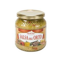 Demetra - Salsa dell'Orto Base Verdure vaso 550 grammi pz.6