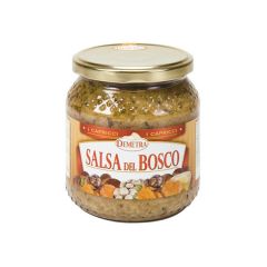 Demetra - Salsa del Bosco a base di Funghi vaso 550 grammi pz.1