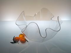 Europlex - Contenitore alimentare onda diametro 25 H.23 bianco