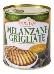 Demetra - Demetra - Melanzane Grigliate barattolo 800 grammi confezione da 6 pezzi