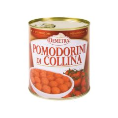 Demetra - Demetra - Pomodorini di Collina SENZA GLUTINE barattolo 800 grammi confezione da 6 pezzi