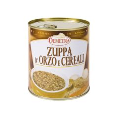 Demetra - Zuppa di Orzo e Cereali barattolo 880 grammi pz.1