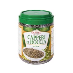 Demetra - Capperi di Roccia al Sale barattolo 1000 grammi pz.6 NATURALMENTE SENZA GLUTINE