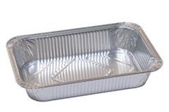 Cuki - Vaschetta alluminio R48G da 2/3 porzioni pz.100