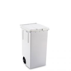 Giganplast - Contenitore alimentare MAX - 80 litri - completo bianco