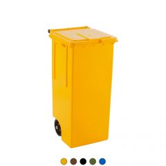 Giganplast - Contenitore alimentare MAX - 100 litri - completo di pedale e coperchio - colorato