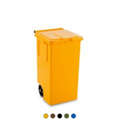 Giganplast - Contenitore alimentare MAX - 80 litri - completo di pedale e coperchio - colorato