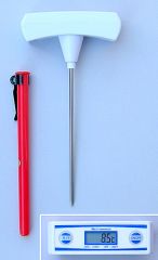 Termometro Waterproof - sonda inox -50+150