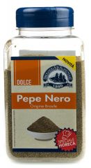 Drogheria - Pepe nero dolce macinato pet 310 grammi confezione da 6 pezzi (linea queen)
