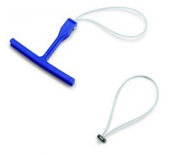 Tiracostole Dick plastica blu - 22 cm