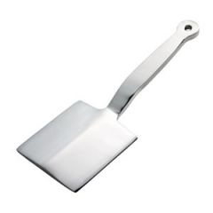 Lonatini Srl - Batticarne inox a paletta quadra con manico piegato kg.1