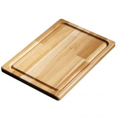 Euroceppi - Tagliere Faggio rettangolare double-face 50x30x3.2 con canalina