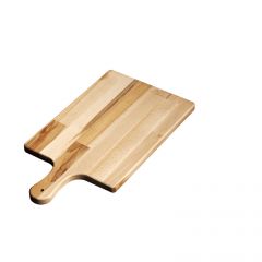 Euroceppi - Tagliere Faggio rettangolare double-face con manico 44x24x1,9
