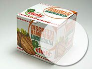 Delifood Srl - Dischi hamburger carta/forno - diametro 100 - 500 grammi (id.cott)