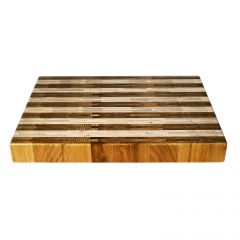 Euroceppi - Tagliere bicolor a cubetti 40x30x5