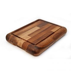 Euroceppi - Tagliere extraquality finitura ad olio bordi stondati 40x30x6