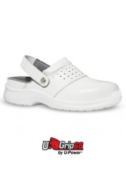 U-power - Zoccolo BREEZE SB E A FO SRC bianco forato