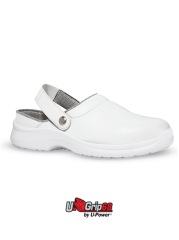 U-power - Zoccolo SURGE GRIP SB E A FO SRC con cinturino bianco