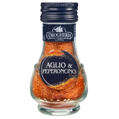 Drogheria - Aglio e peperoncino vasetto con macinello 30 grammi confezione da 6 pezzi