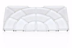 Europlex - Anfiteatro bianco completo da macelleria