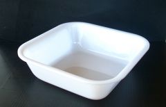 Europlex - Bacinella alimentare 50,5x35,5x5 bianca