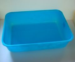 Europlex - Bacinella alimentare 80x30x3,5 azzurra