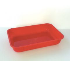 Europlex - Bacinella alimentare 33x27x10 rossa