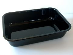 Europlex - Bacinella alimentare 33x27x10 nera