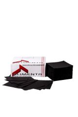 Alimenta - Dischi hamburger MSP quadrato frastagliato 500 gr nero