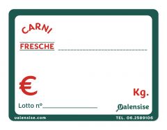 Cartellini segnaprezzo CARNI FRESCHE pz.10