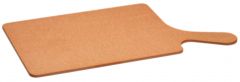 Attrezzature per macellerie: Euroceppi - Tagliere con manico laminato nero 44x25x0.6