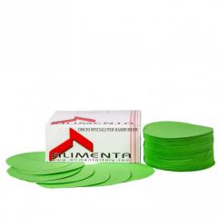 Alimenta - Dischi hamburger MSP diametro 130mm 500g verde