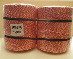 Cordetta PP bianco/rosso kg.4,5 circa