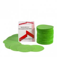 Alimenta - Dischi hamburger MSP diametro 100mm 500g verde