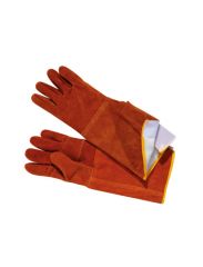 Guanti crosta termica cm 42 terracotta