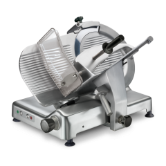 Minerva Omega Group - Affettasalumi 370 G7 gravità TF con pomelleria Silver