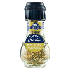 Drogheria - Pepe verde e zenzero vasetto con macinello gr 36 confezione da 6 pezzi